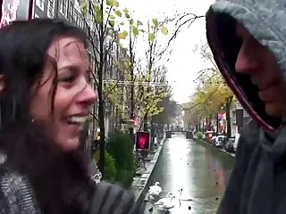 Grăsime porno real târfa suge turism din amsterdam
